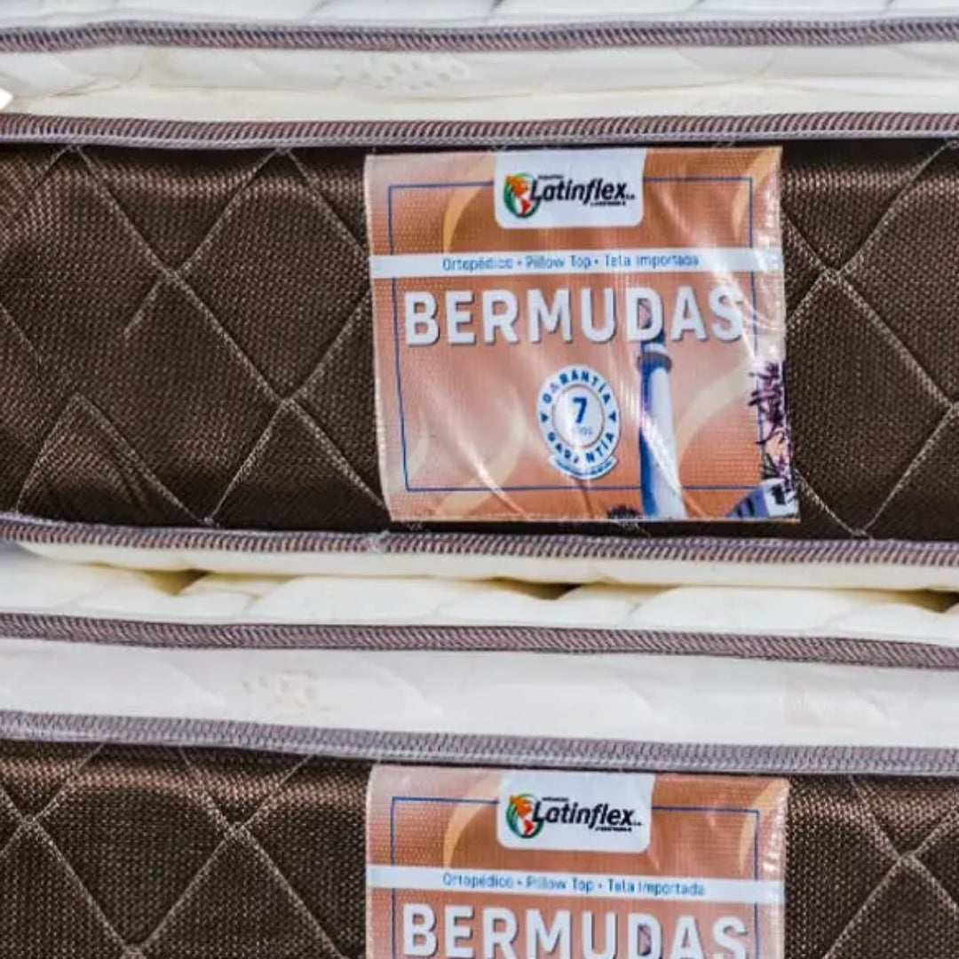 Colchón Ortopédico Pillow Top Bermudas LATINFLEX