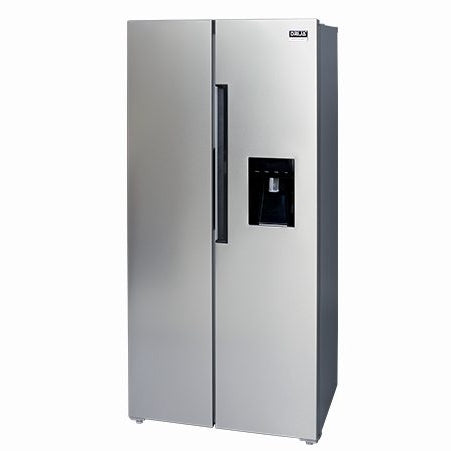 Nevera Side by Side de Acero de 435 Litros INOX Drija