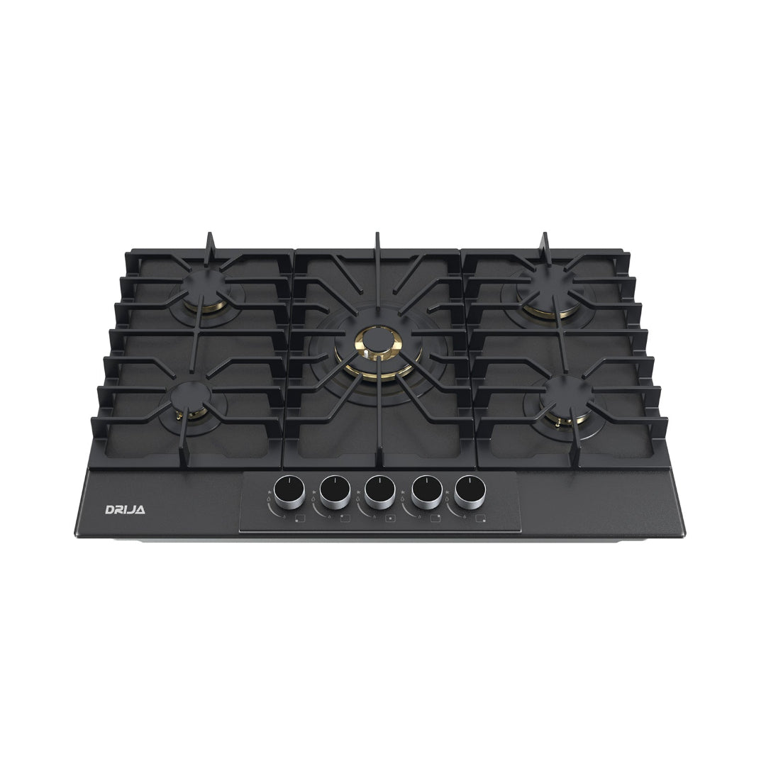 Tope de Cocina a Gas Vitrocerámica 76 cm Italia 76 Drija