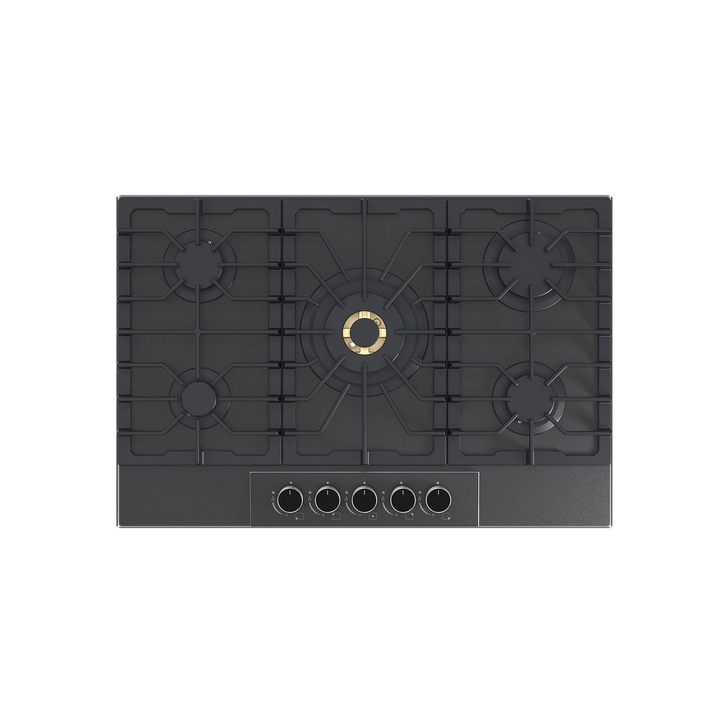 Tope de Cocina a Gas Vitrocerámica 76 cm Italia 76 Drija