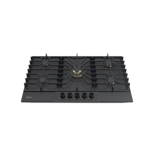 Tope de Cocina a Gas Vitrocerámica 90 cm Italia 90 Drija