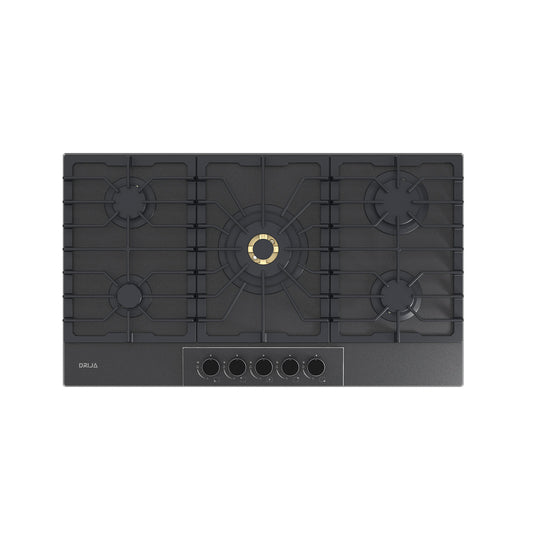 Tope de Cocina a Gas Vitrocerámica 90 cm Italia 90 Drija