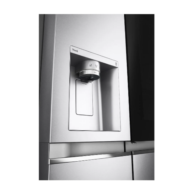 Nevera Side by Side de Acero InstaView con Dispensador de Agua de 768 Litros LG
