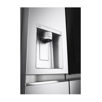 Nevera Side by Side de Acero InstaView con Dispensador de Agua de 768 Litros LG
