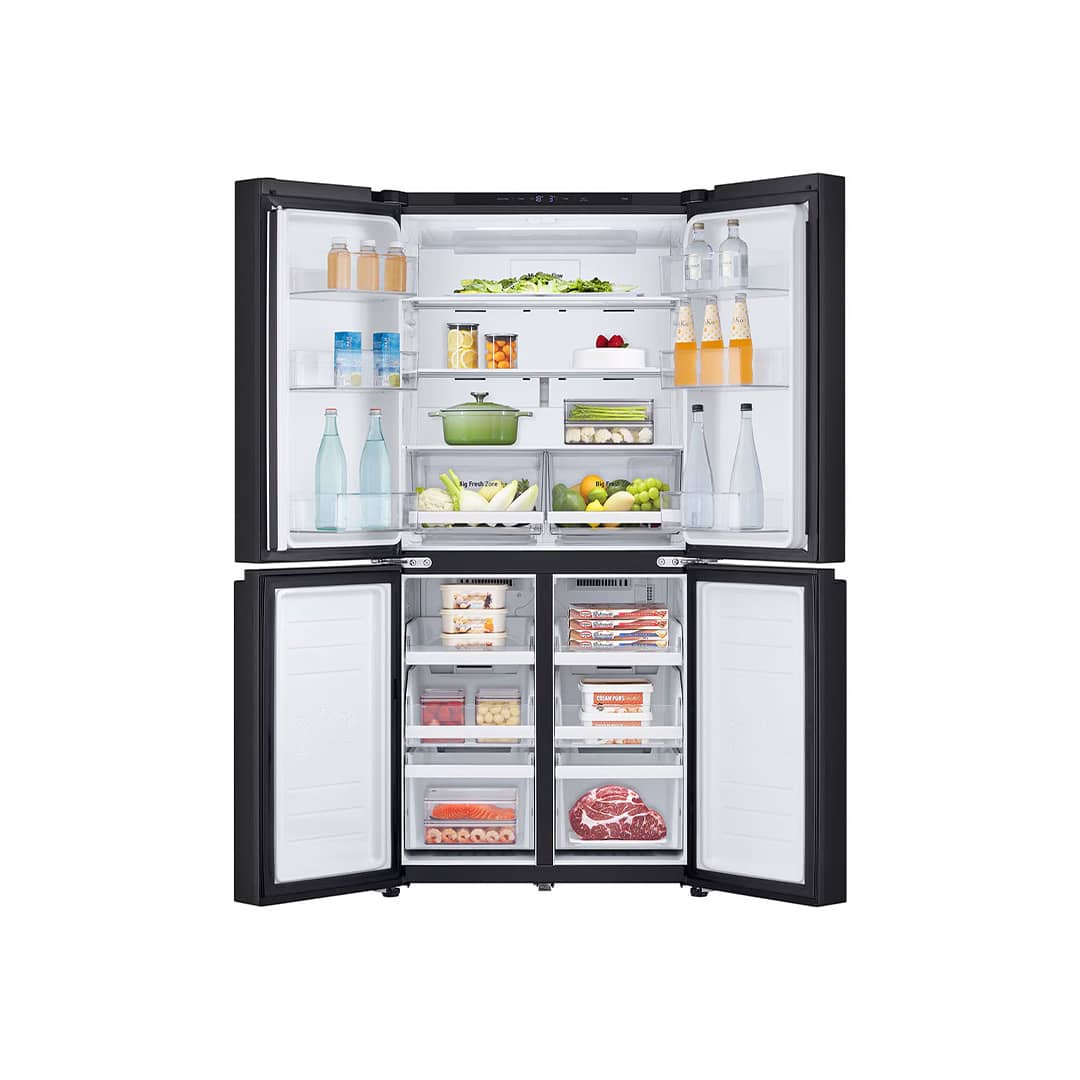 Nevera Side by Side Negro Mate Cross Door de 464 Litros LG