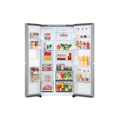 Nevera Side by Side Silver de 658 Litros LG