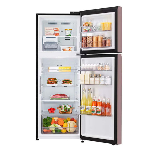 Nevera de Puerta Rosada (Clay Pink) de 375 Litros LG