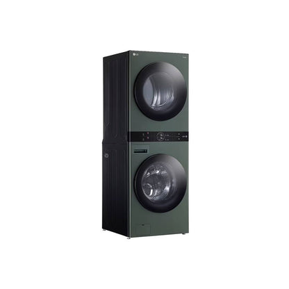 Centro de Lavado de Acero Negro Wash Tower de 25/22KG LG