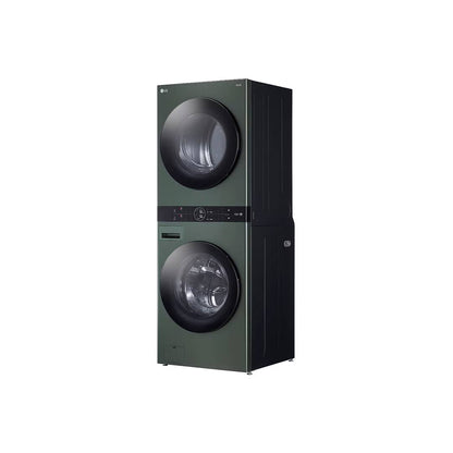 Centro de Lavado de Acero Negro Wash Tower de 25/22KG LG