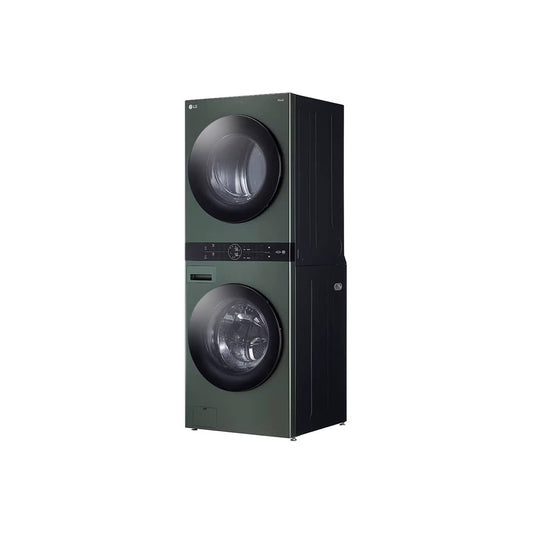 Centro de Lavado de Acero Negro Wash Tower de 25/22KG LG
