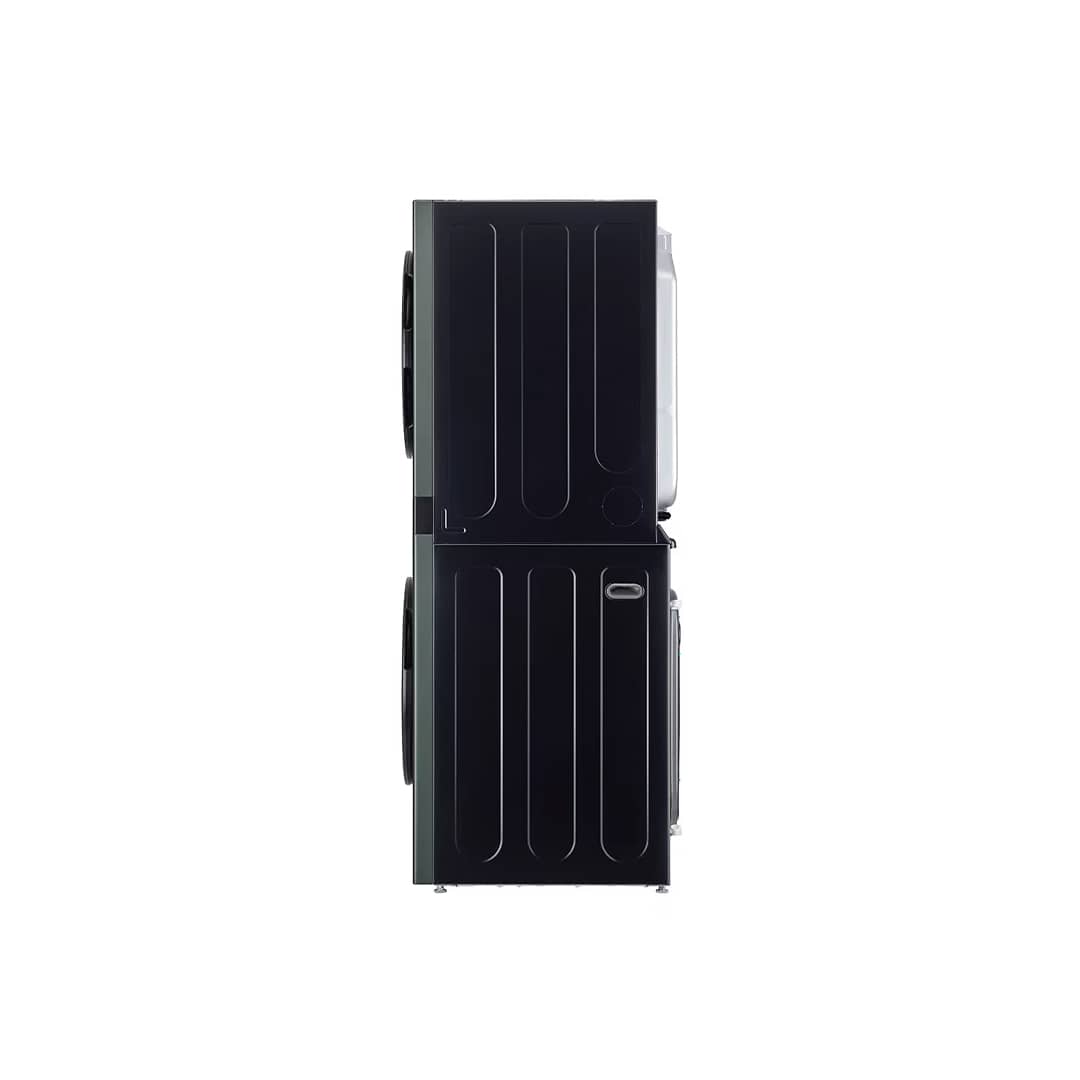 Centro de Lavado de Acero Negro Wash Tower de 25/22KG LG