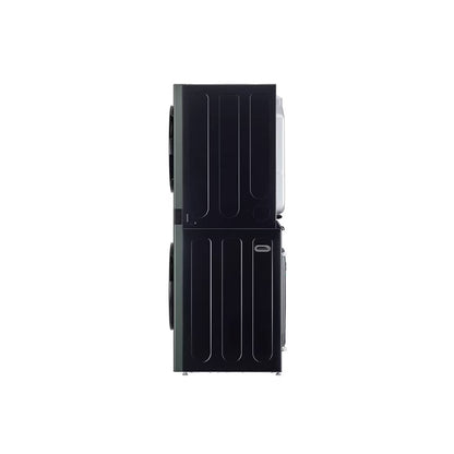Centro de Lavado de Acero Negro Wash Tower de 25/22KG LG