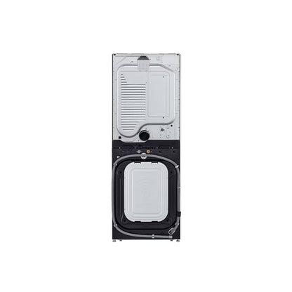 Centro de Lavado de Acero Negro Wash Tower de 25/22KG LG