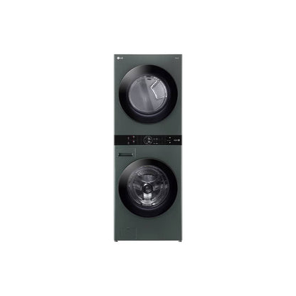 Centro de Lavado de Acero Negro Wash Tower de 25/22KG LG