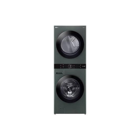 Centro de Lavado de Acero Negro Wash Tower de 25/22KG LG