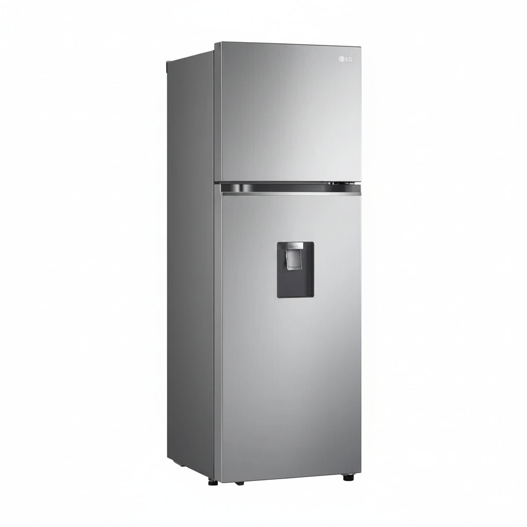 Nevera Silver con Dispensador de Agua de 334 Litros LG
