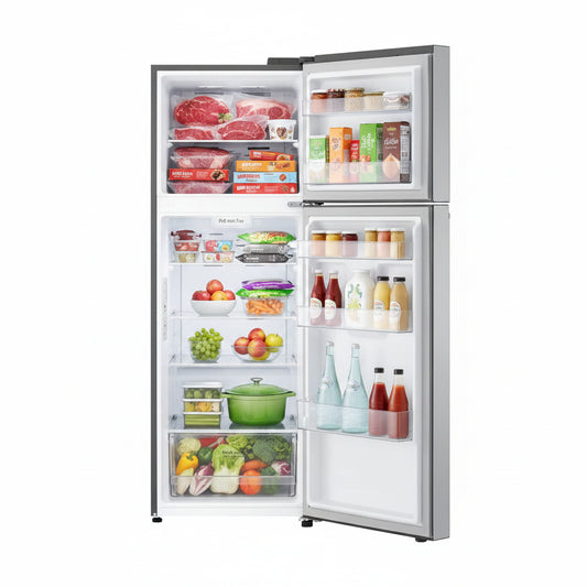 Nevera Silver con Dispensador de Agua de 334 Litros LG