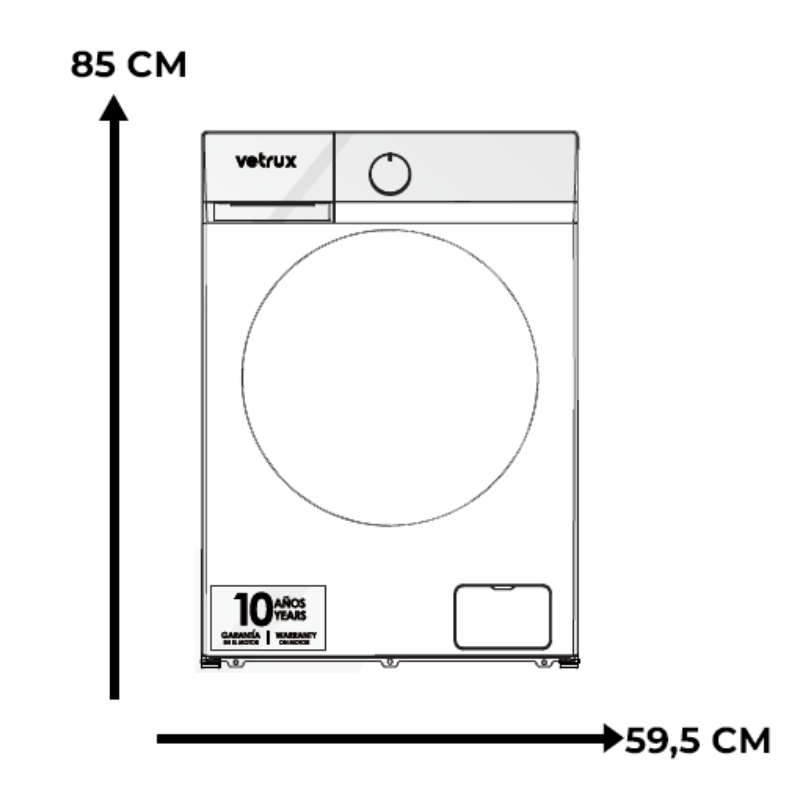 Lavaseca de 12Kg 220V Cyclone 12 Pro Vetrux
