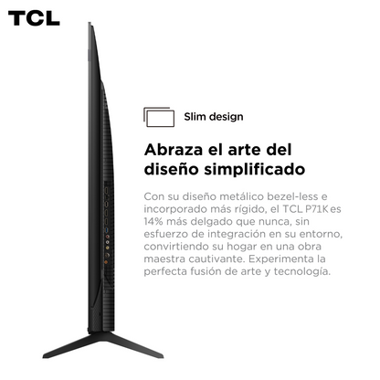 Televisor GOOGLE TV QLED UHD 65" 4K Serie 65P7K TCL