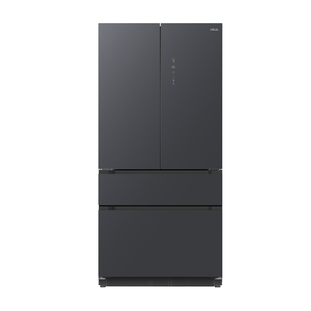 Nevera Side by Side de Acero Negro 520 Litros 18.1" DARKI18FD4P Drija