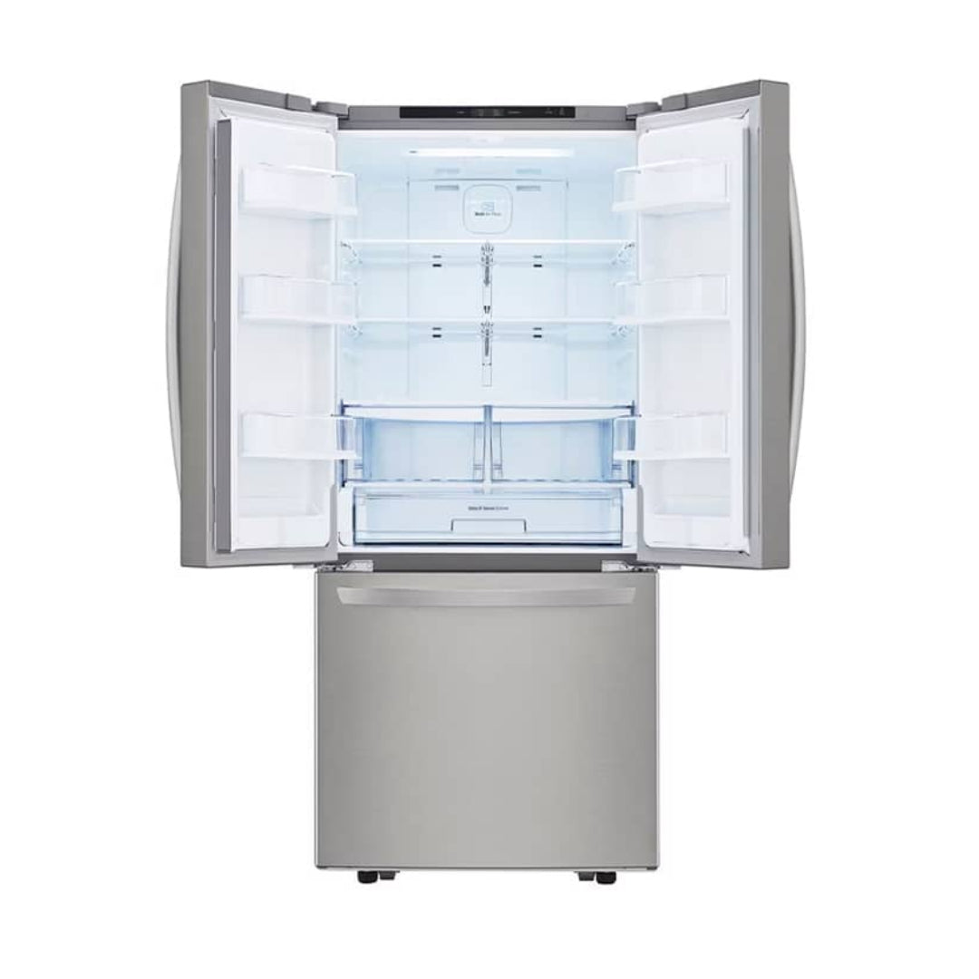 Nevera Side by Side French Door Silver de 617 Litros LG