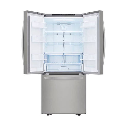 Nevera Side by Side French Door Silver de 617 Litros LG