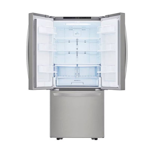 Nevera Side by Side French Door Silver de 617 Litros LG