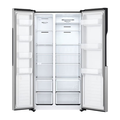 Nevera Side by Side de Acero de 508 Litros LG