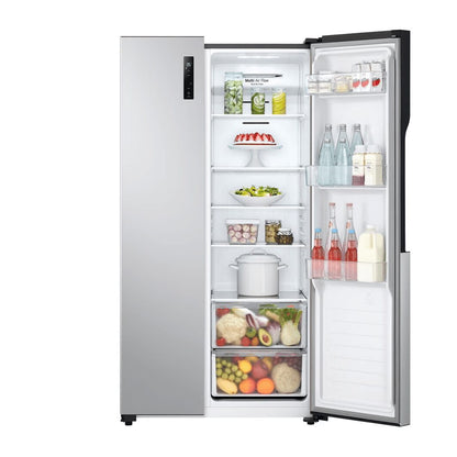 Nevera Side by Side de Acero de 508 Litros LG
