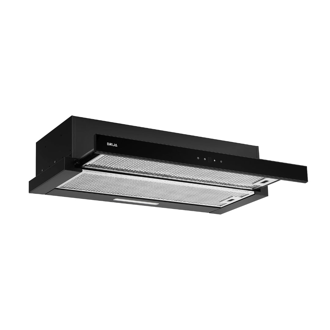 Campana de 36" Retráctil Touch 90 Black Drija