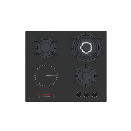 Tope Dual de Vitrocerámica 60 cm Sicilia Touch 60 Drija
