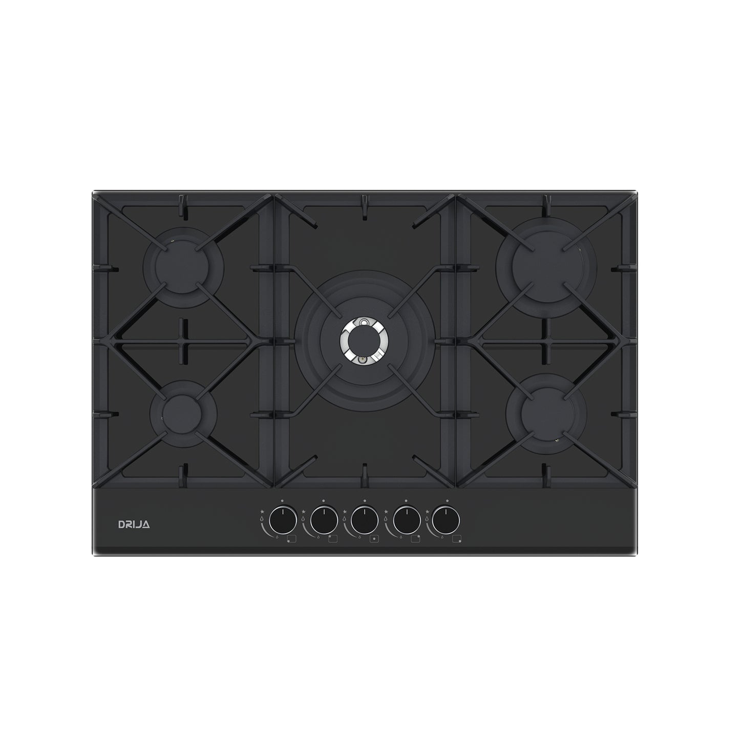 Tope de Cocina a Gas Vitrocerámica 76 cm Toscana Pro 76 Drija