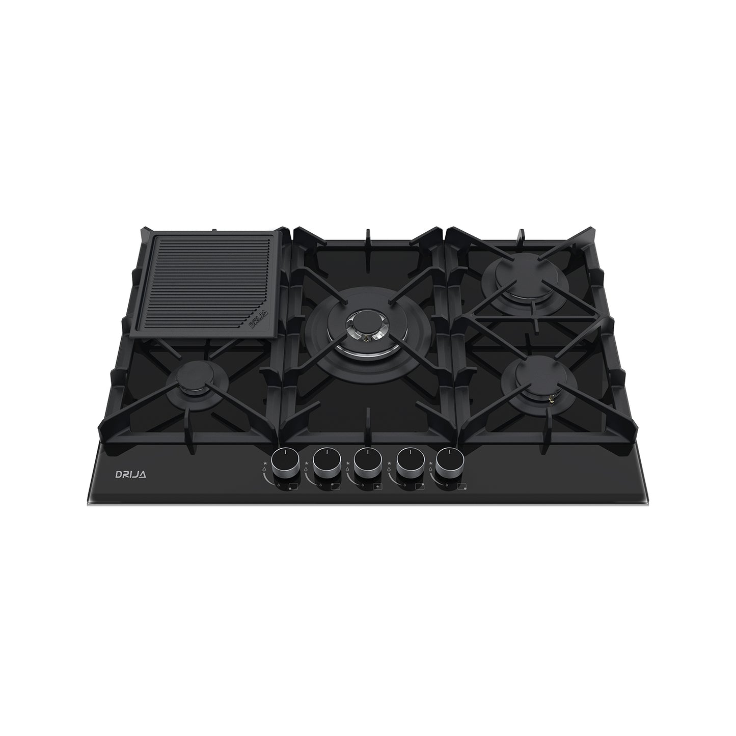 Tope de Cocina a Gas Vitrocerámica 76 cm Toscana Pro 76 Drija