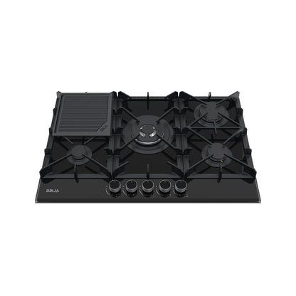 Tope de Cocina a Gas Vitrocerámica 76 cm Toscana Pro 76 Drija