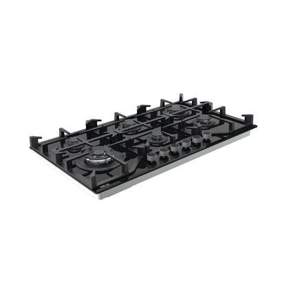 Tope de Cocina a Gas de Vitrocerámica 91 cm Toscana 91 Drija