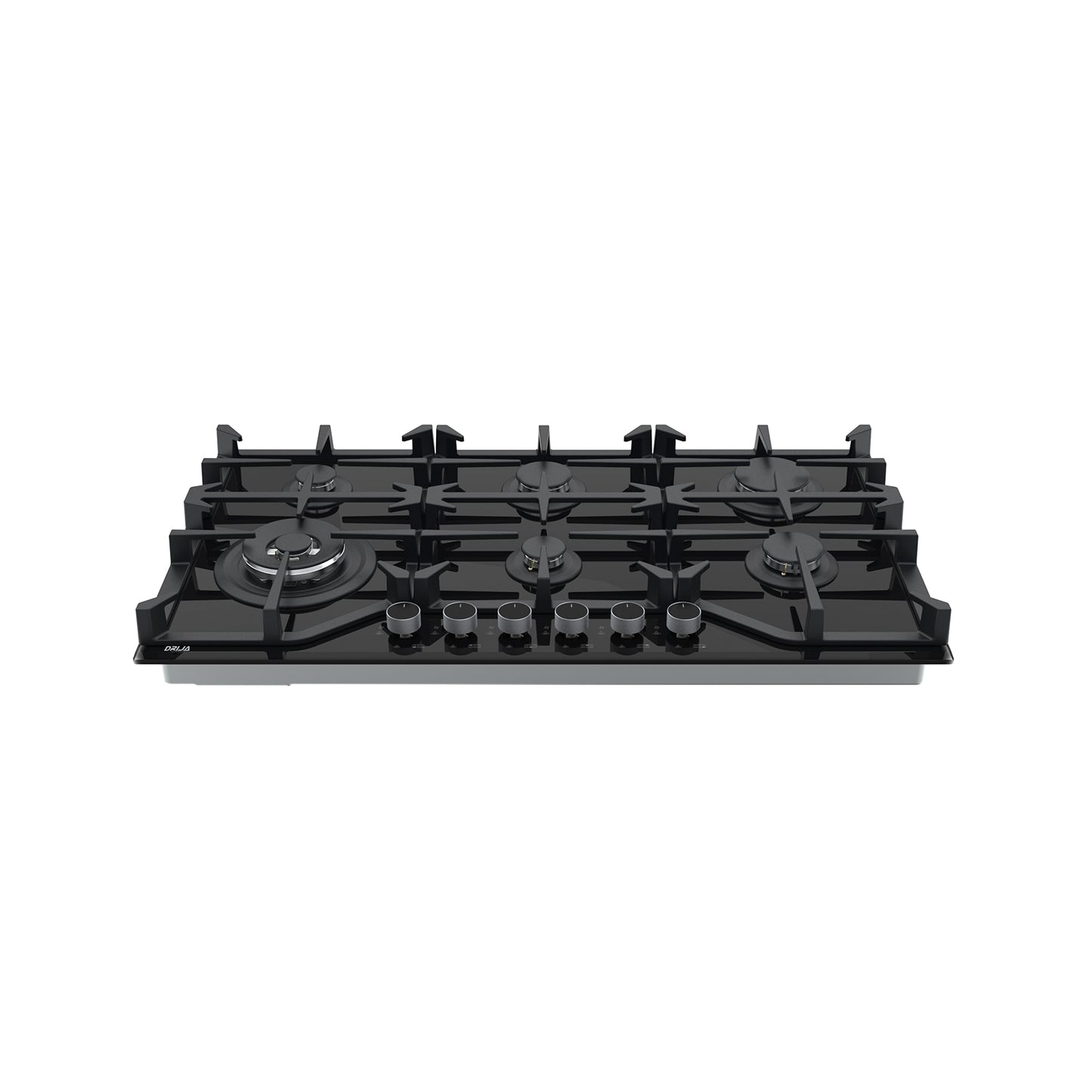 Tope de Cocina a Gas de Vitrocerámica 91 cm Toscana 91 Drija
