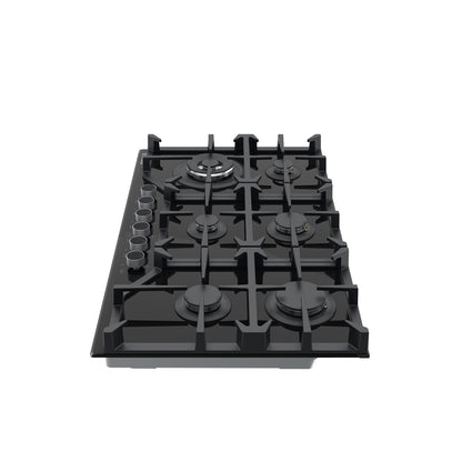Tope de Cocina a Gas de Vitrocerámica 91 cm Toscana 91 Drija