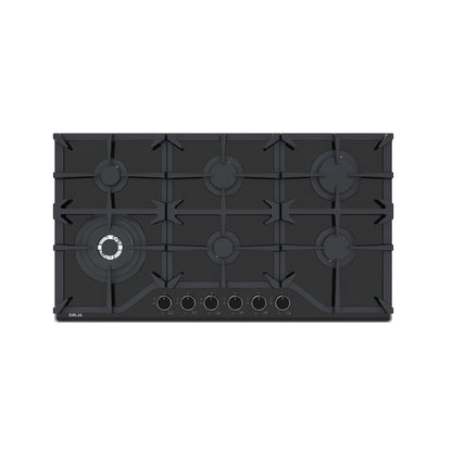 Tope de Cocina a Gas de Vitrocerámica 91 cm Toscana 91 Drija