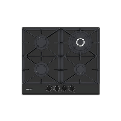 Tope de Cocina a Gas Vitrocerámica 60 cm Toscana Pro 60 Drija