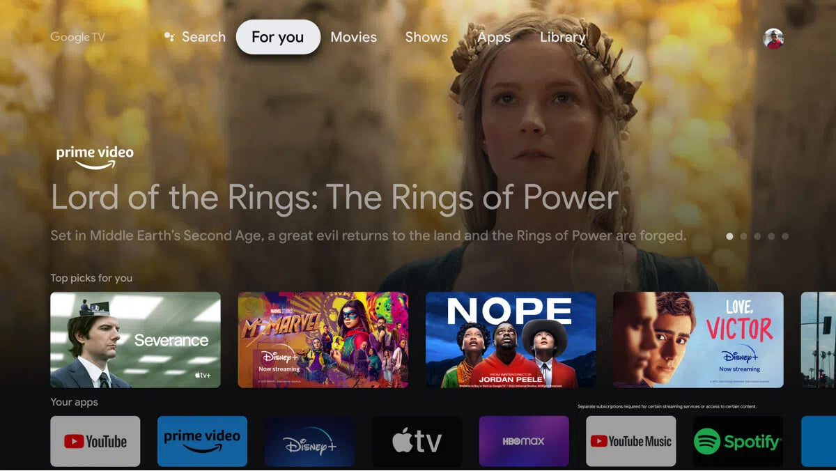 Televisor GOOGLE TV QLED FHD 50" TCL