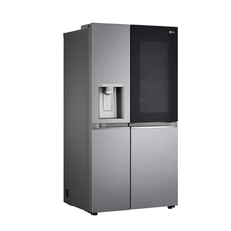 Nevera Side by Side de Acero InstaView con Dispensador de Agua de 768 Litros LG
