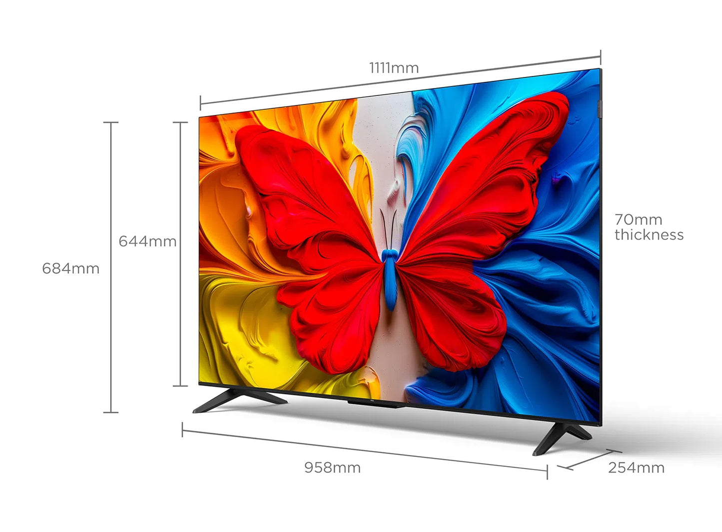 Televisor GOOGLE TV QLED FHD 50" TCL