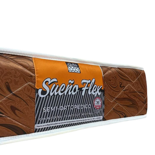 Colchón Semi Ortopédico Sueño Flex QUILTERS