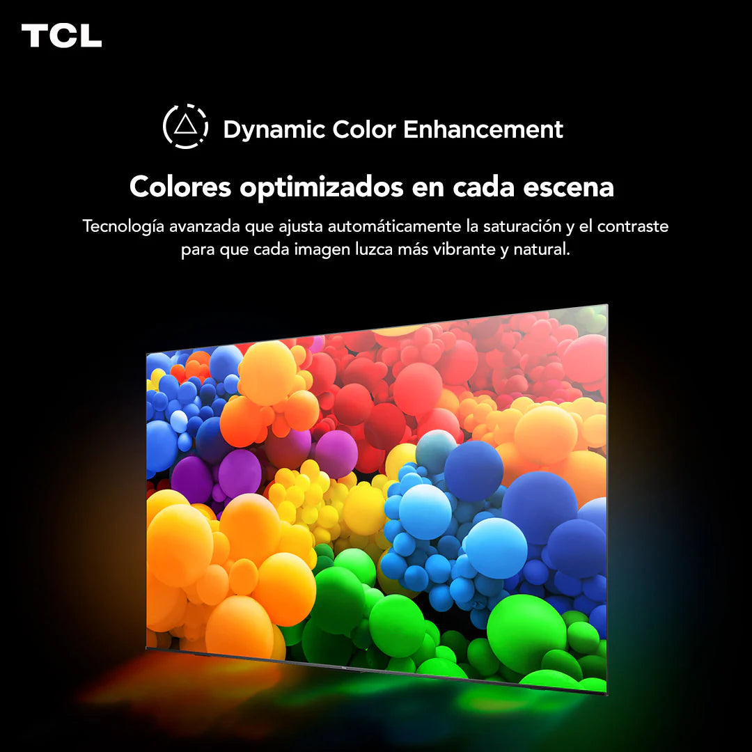 Televisor GOOGLE TV QLED 4K UHD 55" Serie 55T6C TCL